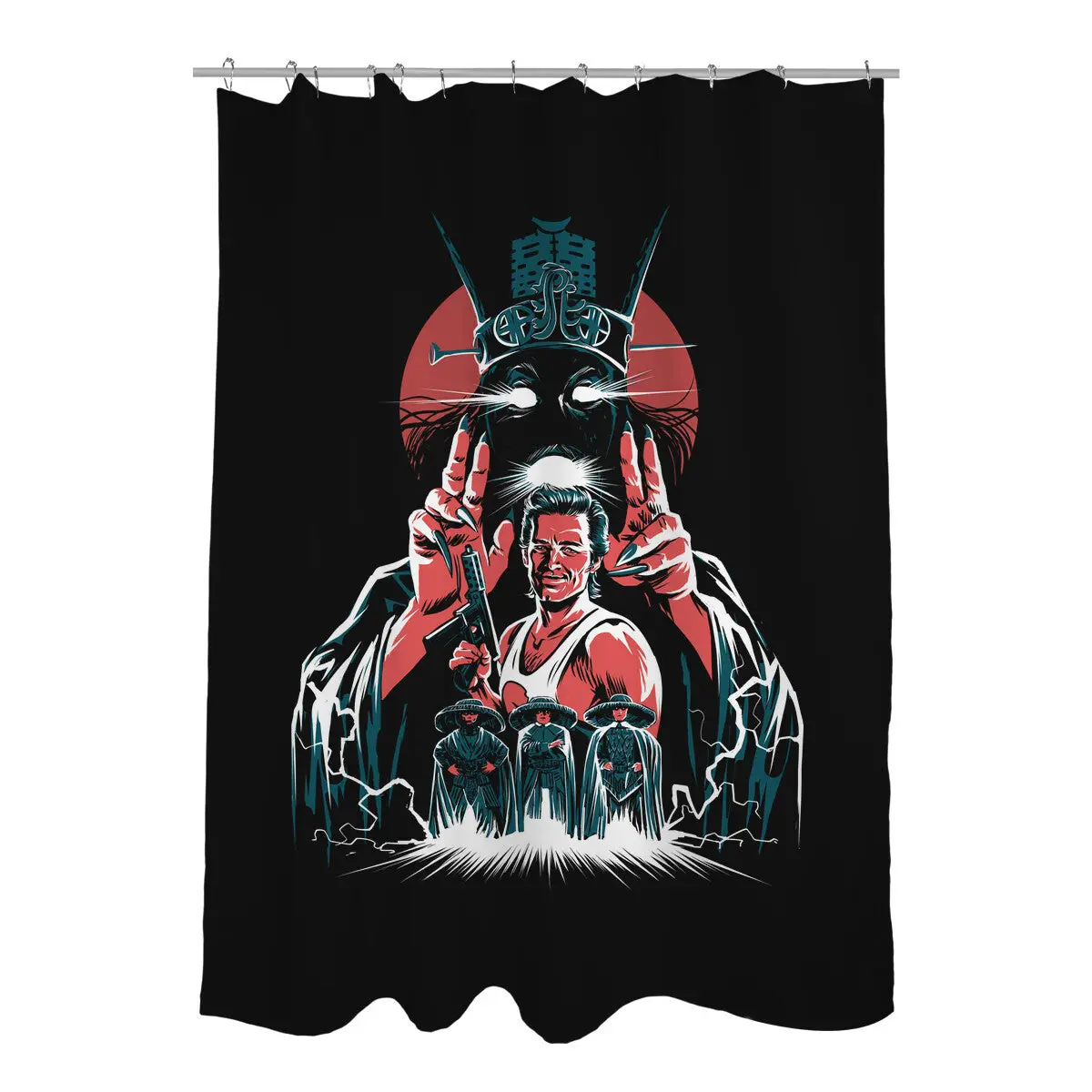 Retro Burton Shower Curtains