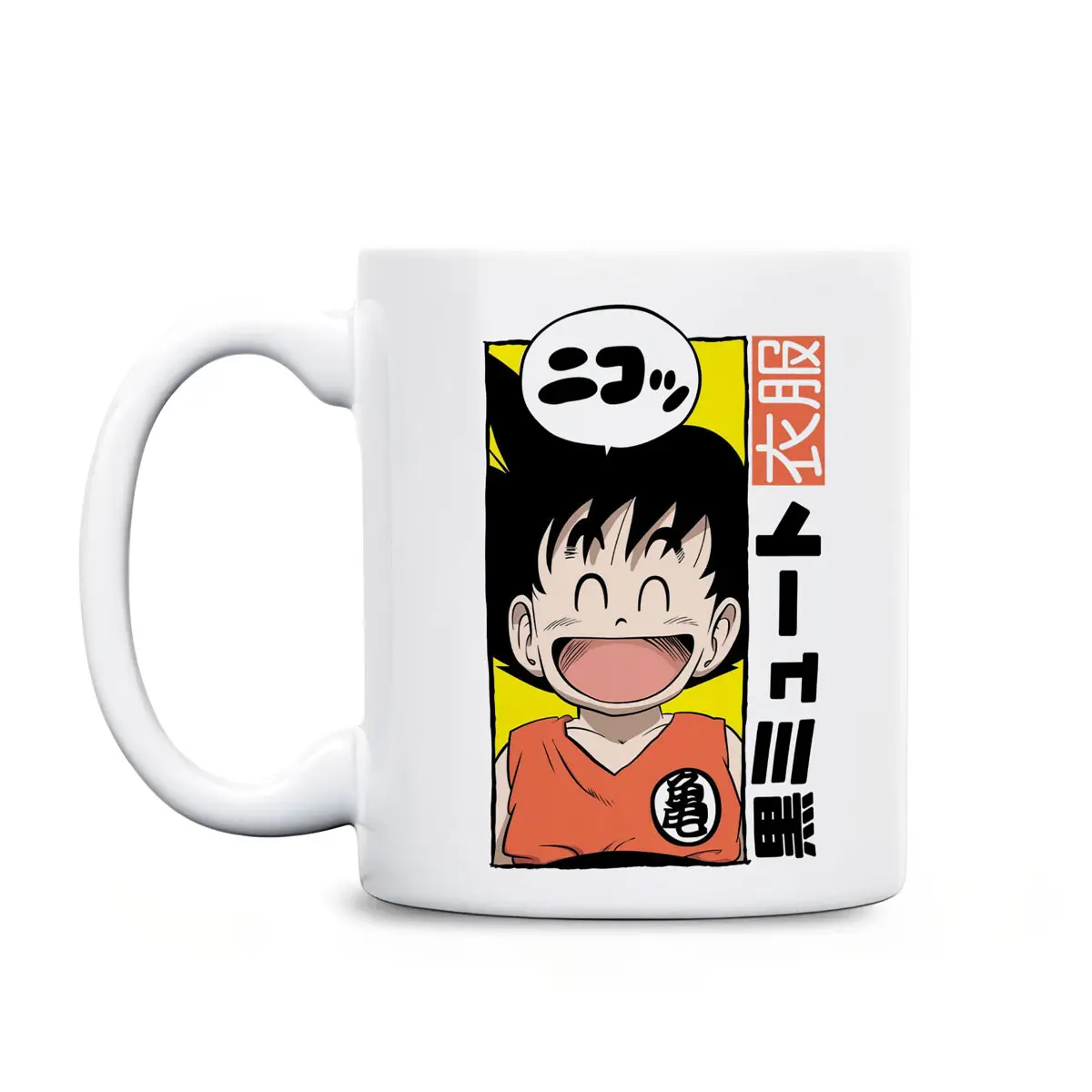 Retro Kid Goku Cup Birthday Gift Anime