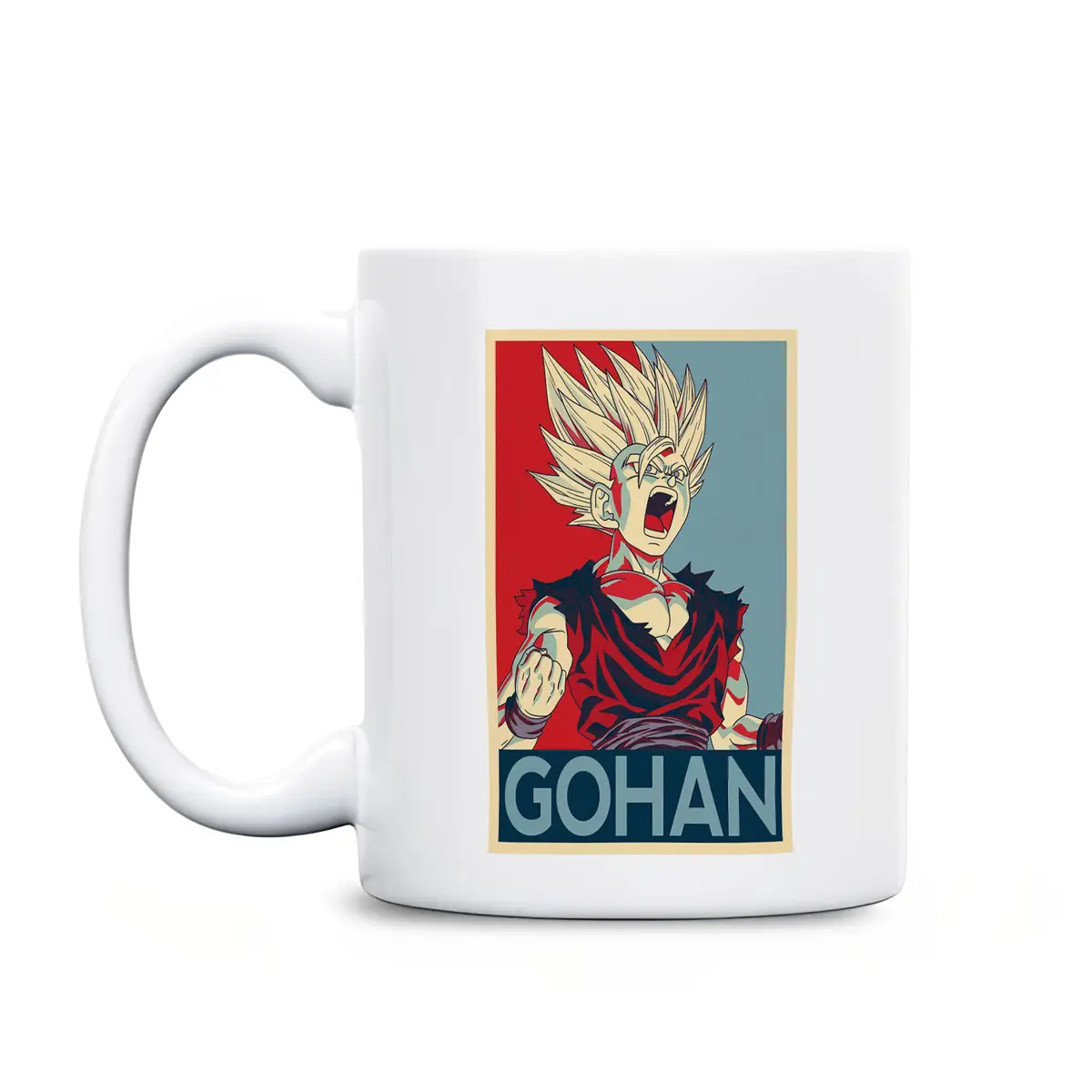 Retro Super Saiyan Son Gohan Mug
