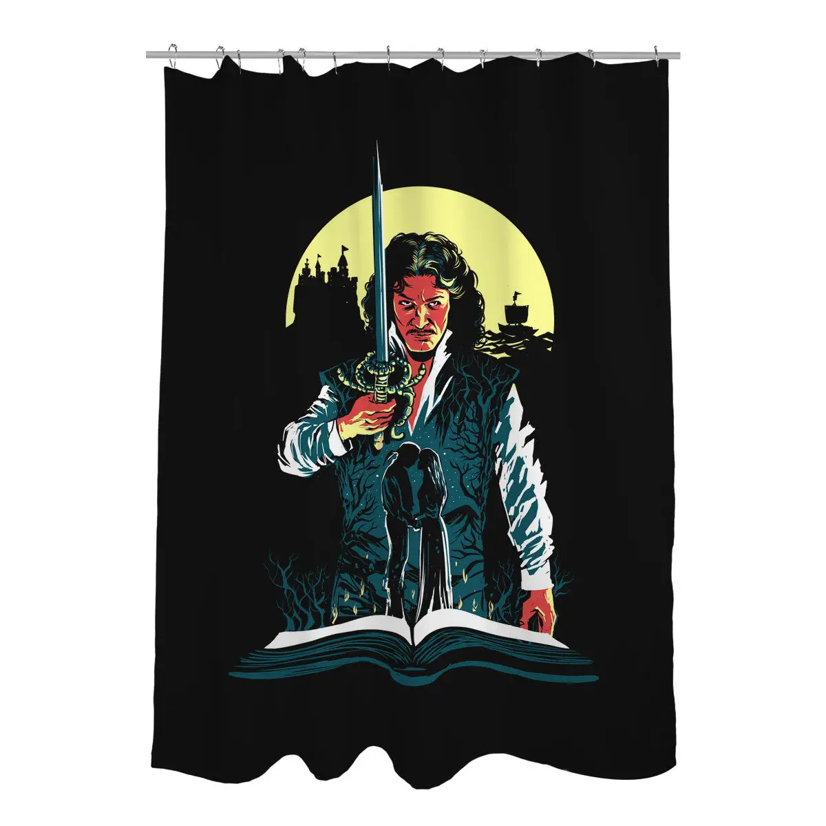 Revenge And True Love Shower Curtains
