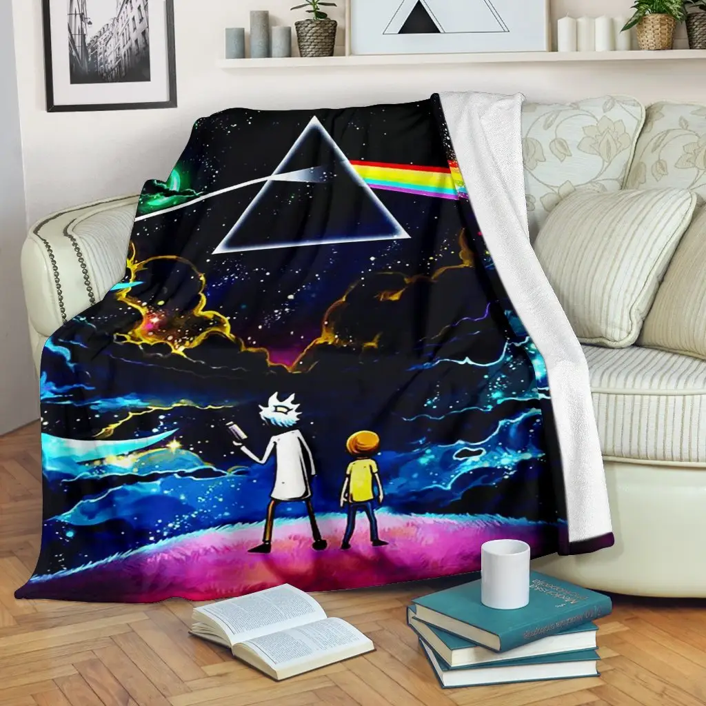 Rick And Morty Blanket 4