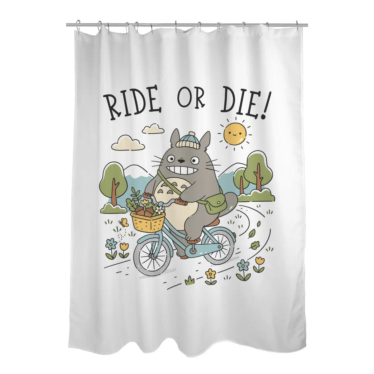 Ride Or Die Shower Curtains