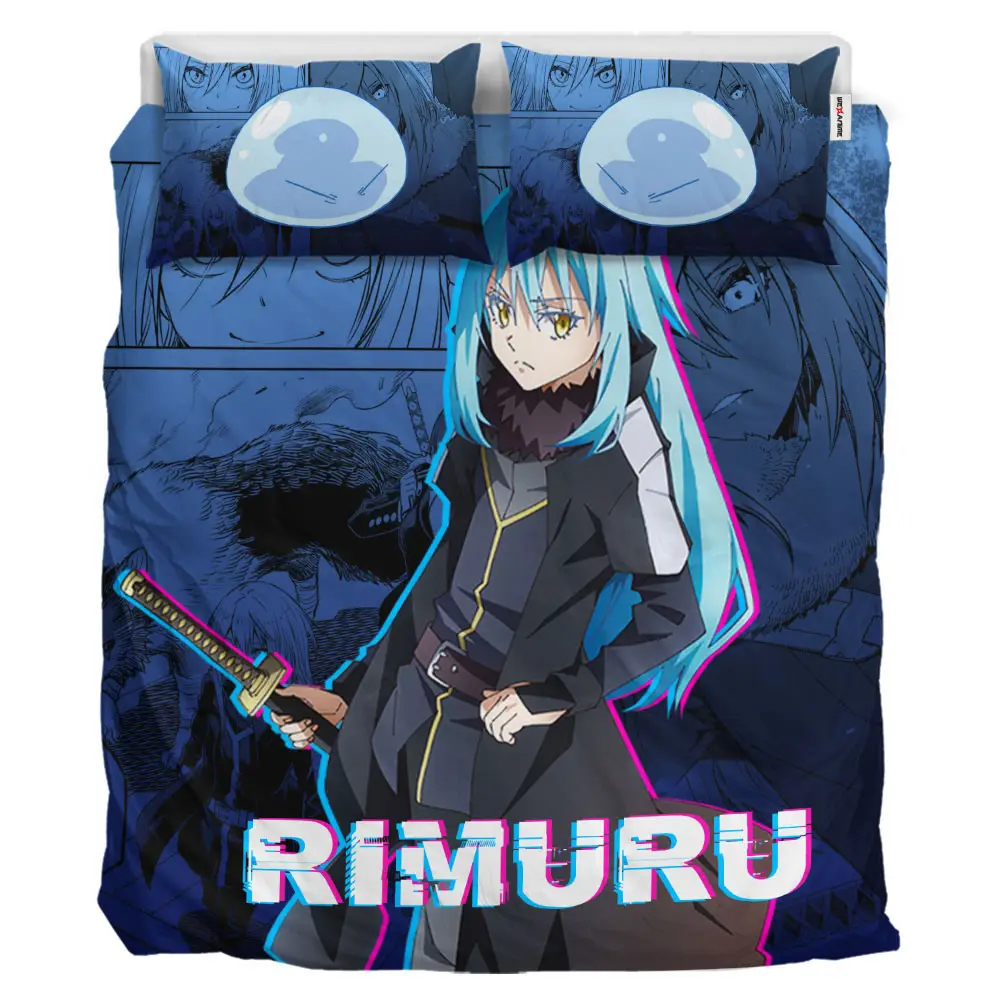 Rimuru Tempest Polyester Duvet Cover Set
