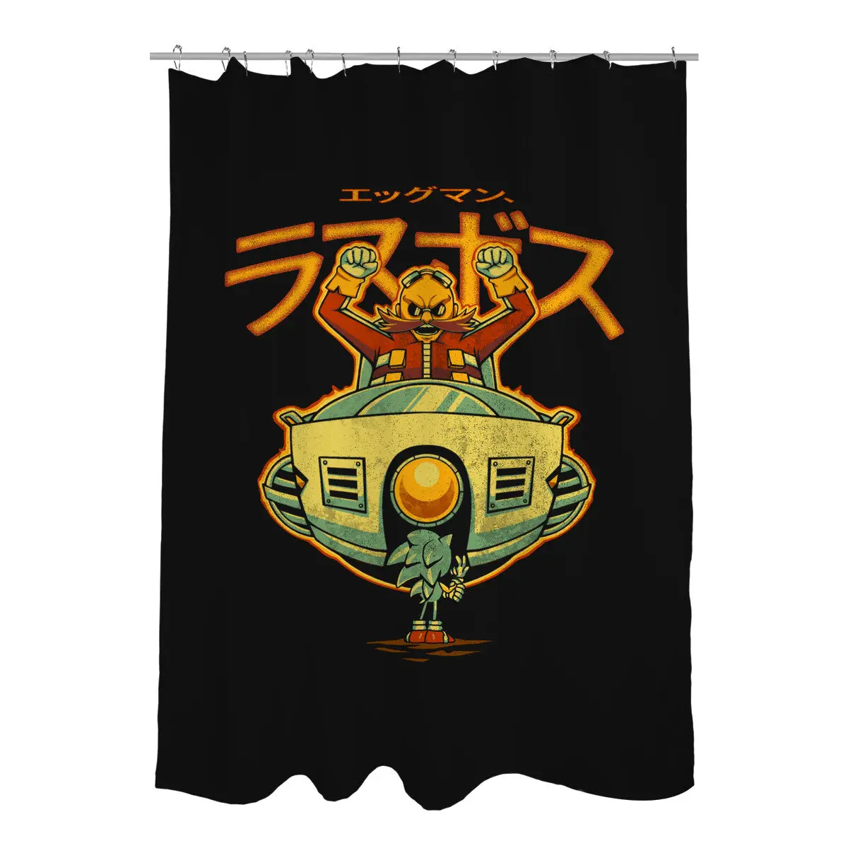 Robotnik Final Boss Shower Curtains