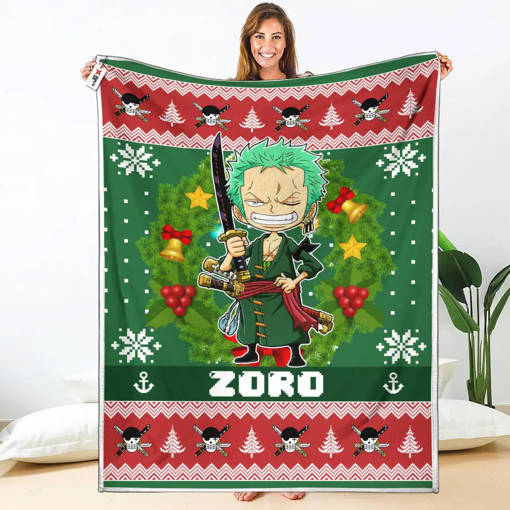 Roronoa Zoro Blanket Custom Anime