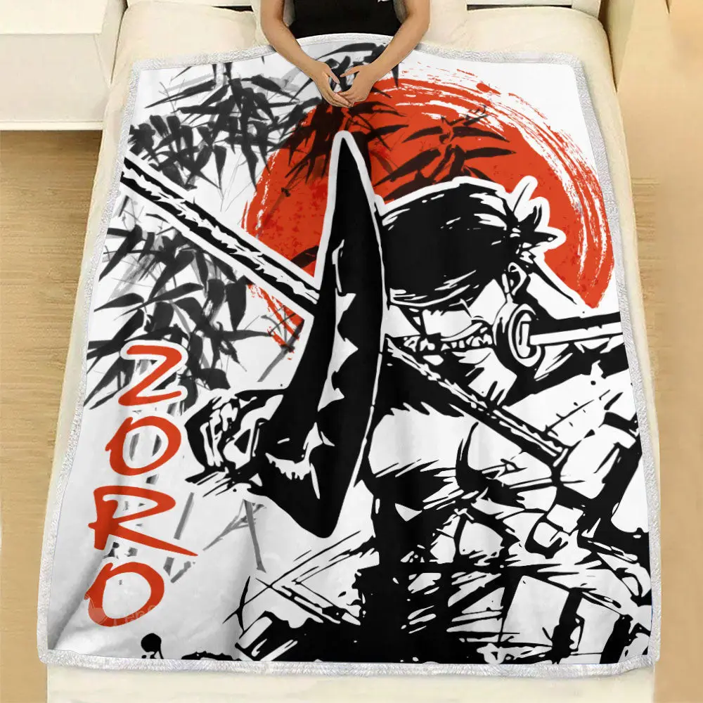 Roronoa Zoro Blanket Custom Manga Anime