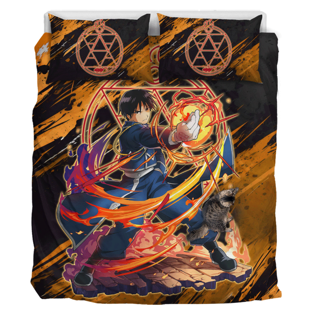 Roy Mustang Custom Anime Bedding Set