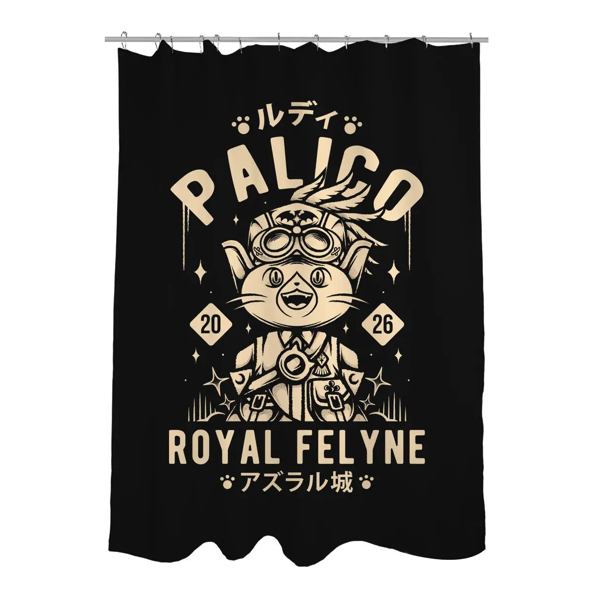 Rudy Palico Shower Curtains