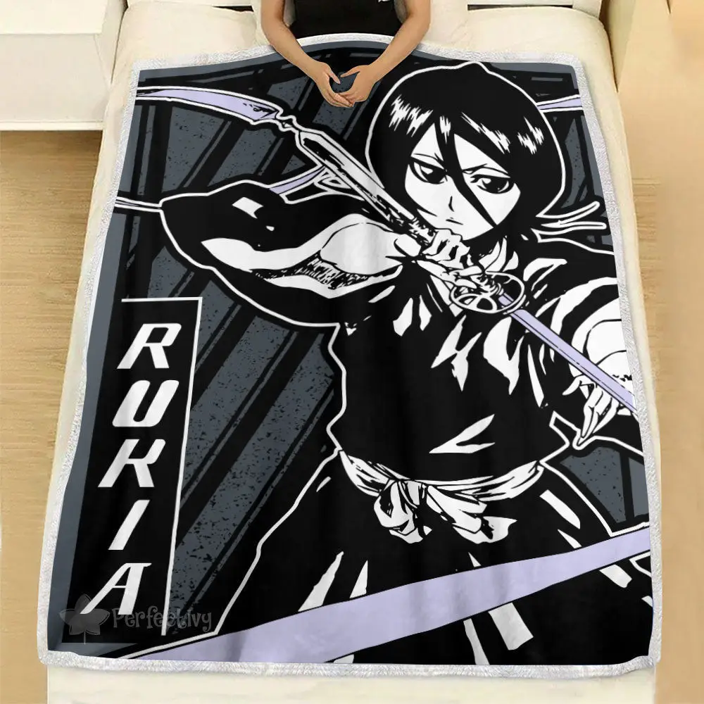 Rukia Kuchiki Blanket Custom Bleach Anime