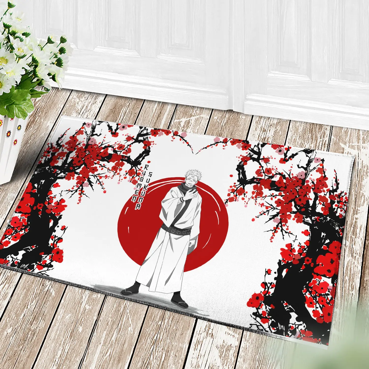 Ryomen Sukuna Jujutsu Kaisen Anime Japan Doormat Home Decor
