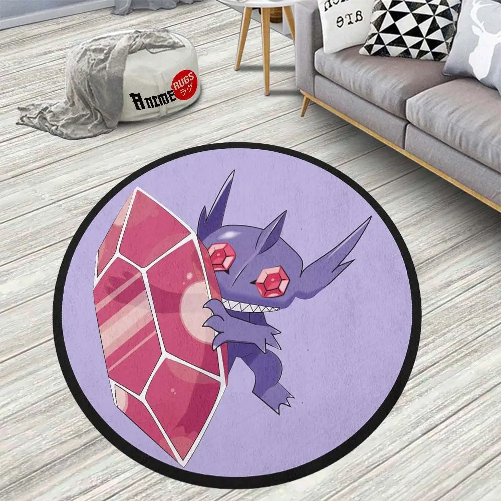 Sableye Round Rug Custom