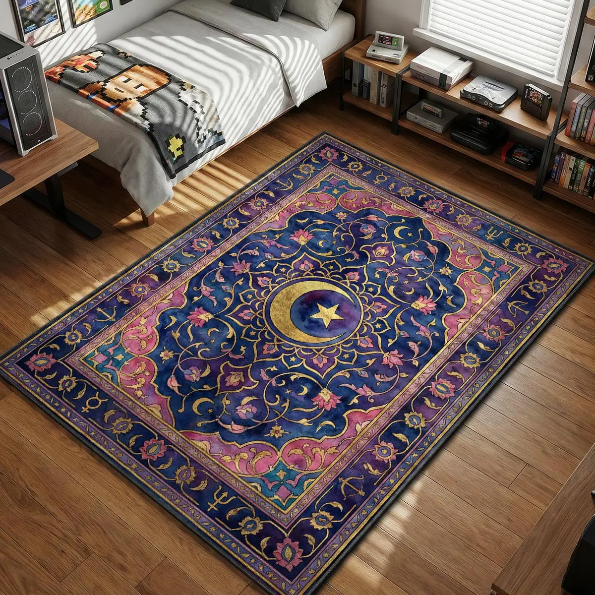 Sailor Moon Celestial Grimoire Rug - Anime Chair Mat