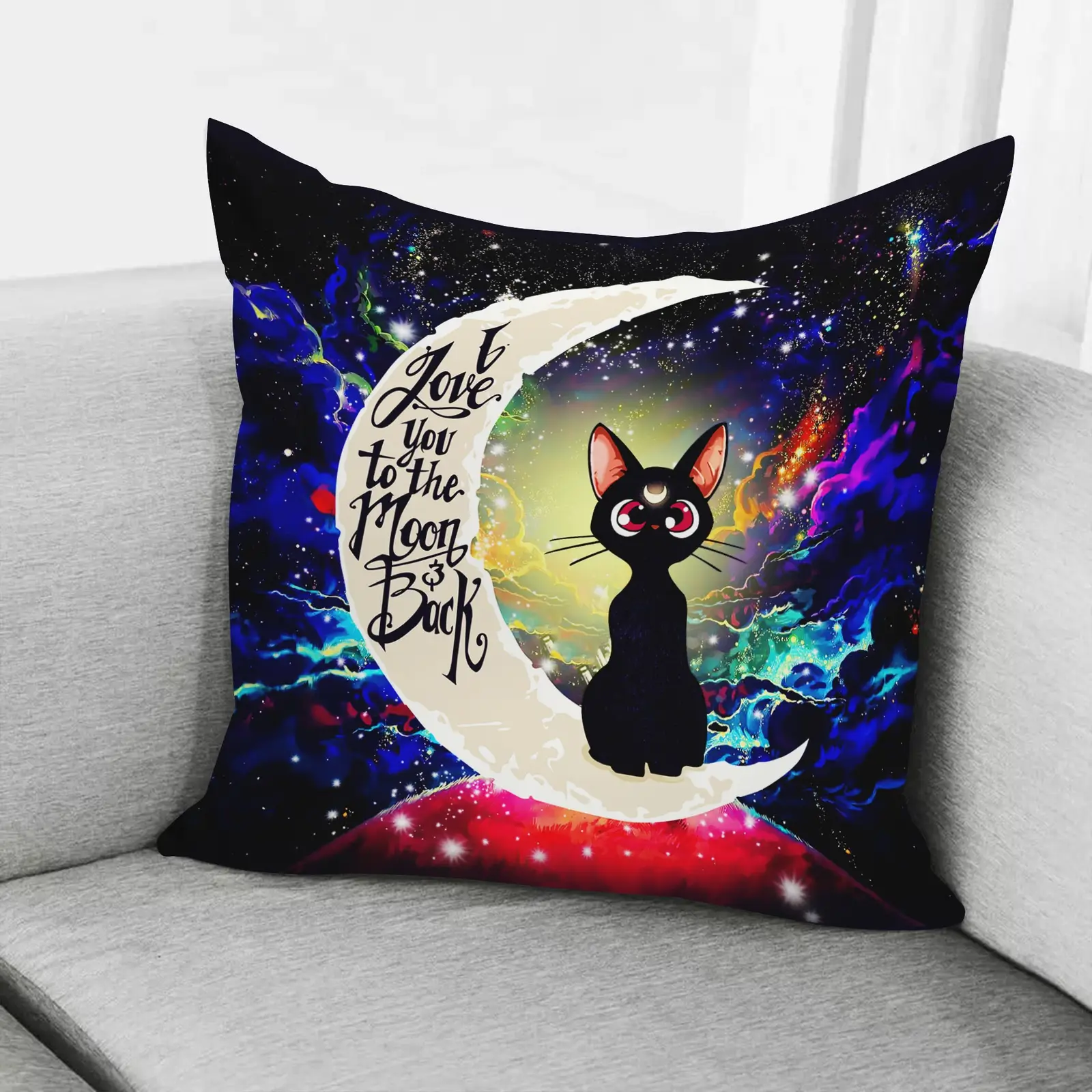 Sailormoon Cat Love Moon And Back Room Decor