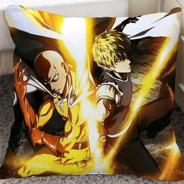 Saitama Duo Cushion For Anime One Punch Man Fans
