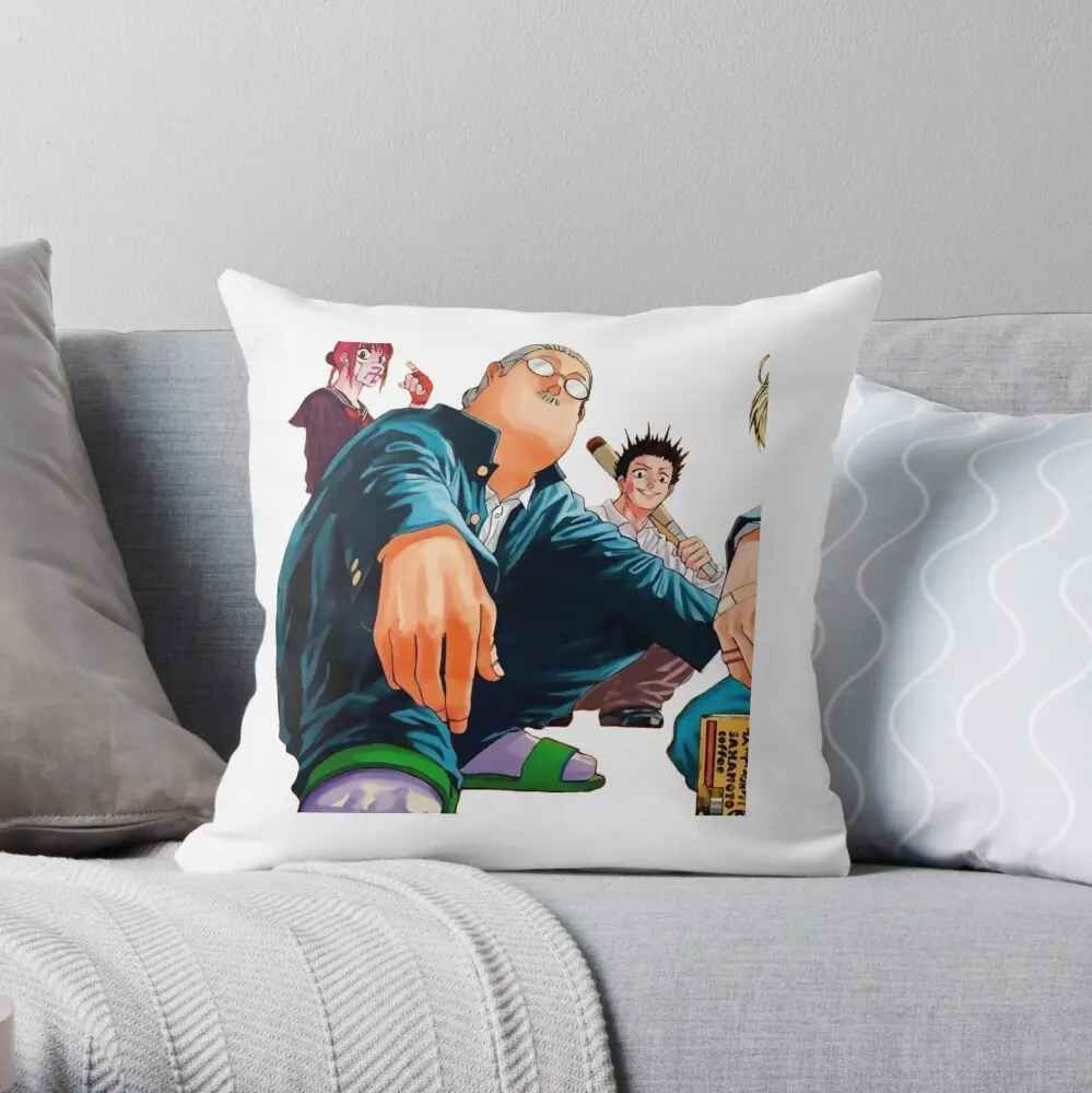 Sakamoto Days Hip Hop Throw Pillow