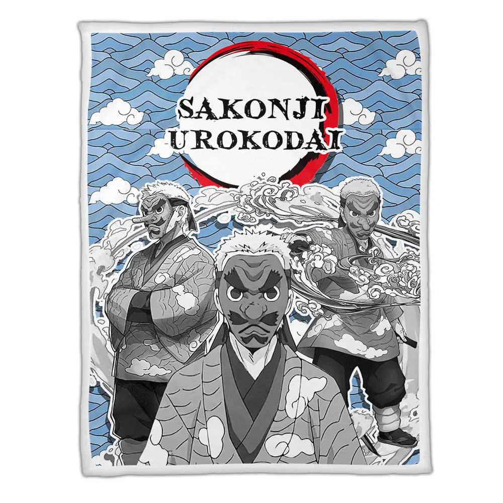 Sakonji Urokodaki Blanket Custom Anime Mix Manga Style