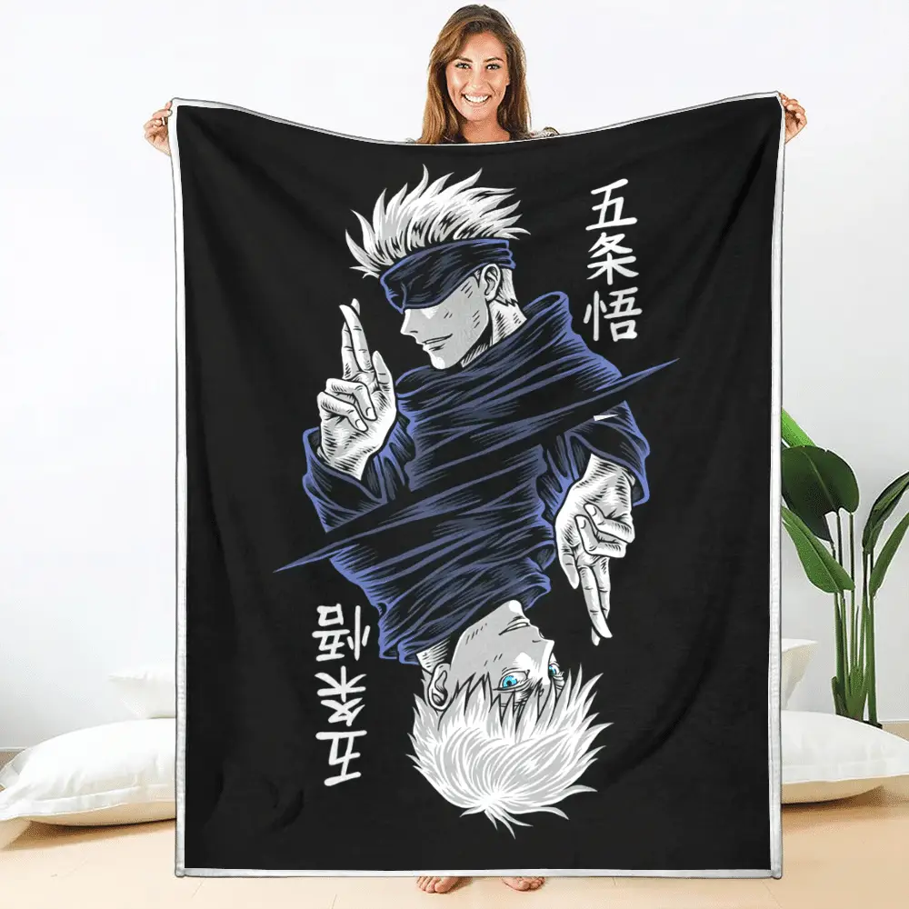 Satoru Gojo Blanket Custom Anime