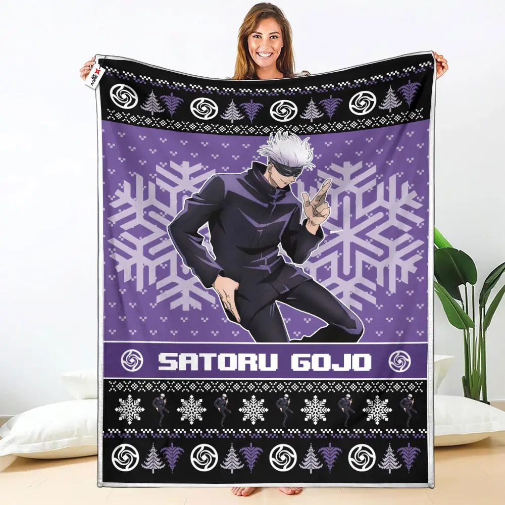 Satoru Gojo Blanket Custom Anime