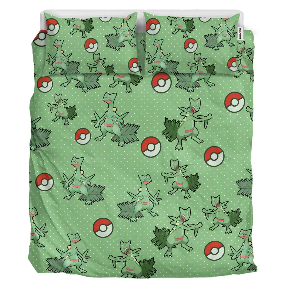 Sceptile Custom Anime Bedding Set