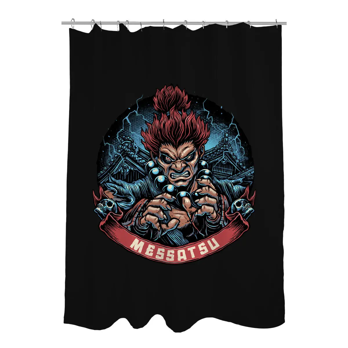 Seek Annihilation Shower Curtains