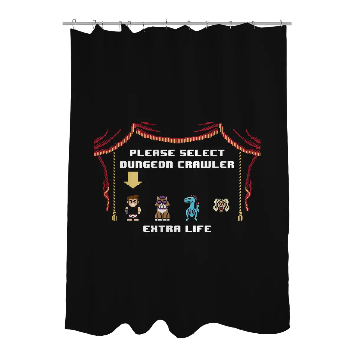 Select Your Crawler Shower Curtains