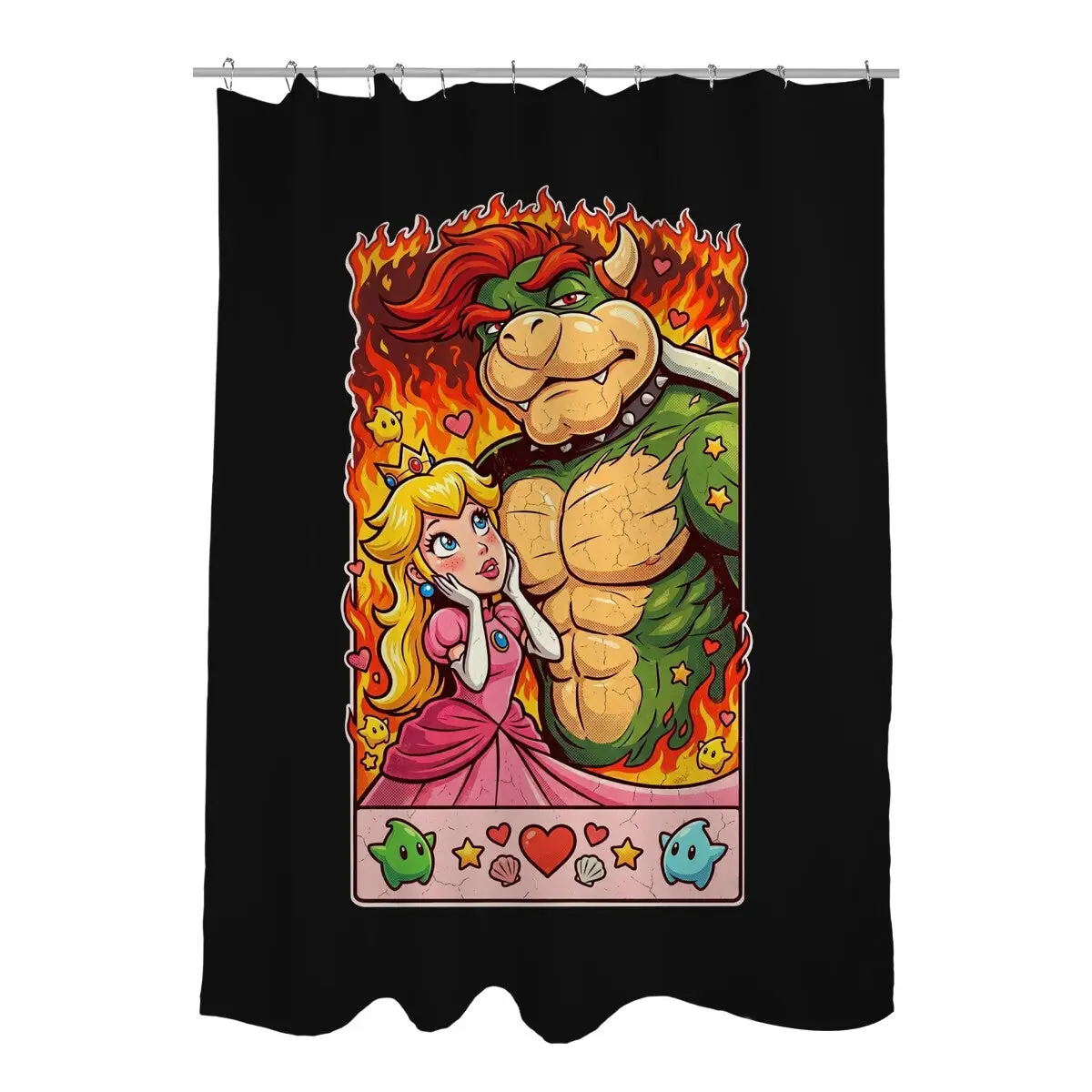 Sexy Bowser Shower Curtains