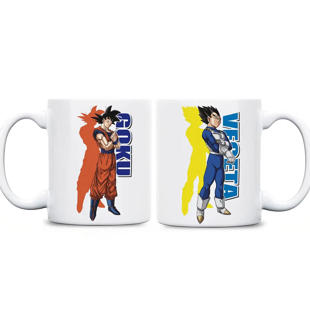 Shadow Goku and Vegeta​ Cup Glossy Anime Gifts