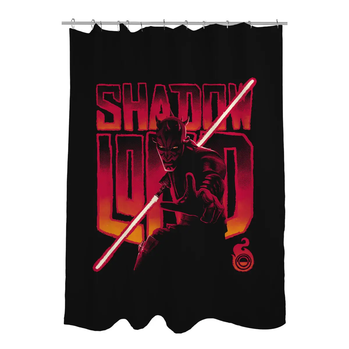 Shadow Lord Rising Shower Curtains