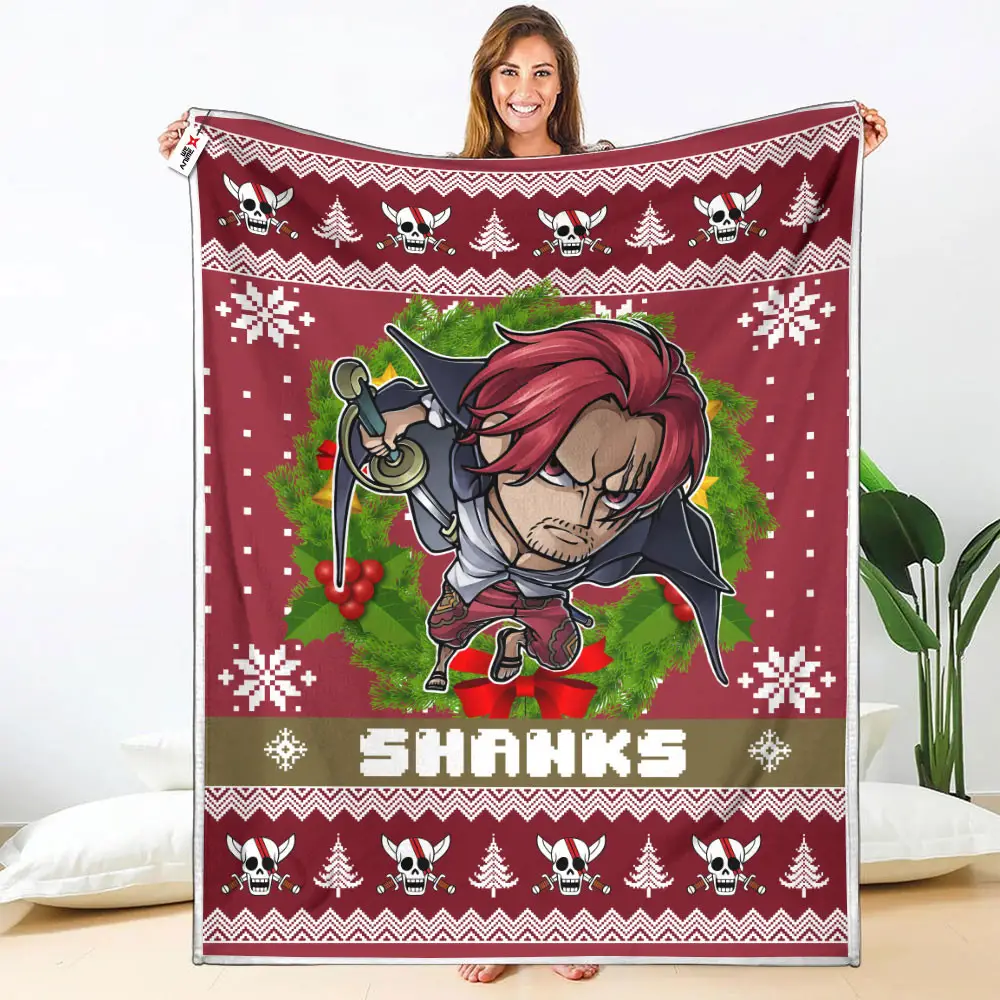 Shanks Blanket Custom Anime