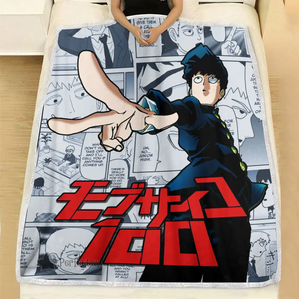 Shigeo Kageyama Blanket Custom Mob Psycho 100 Anime Room