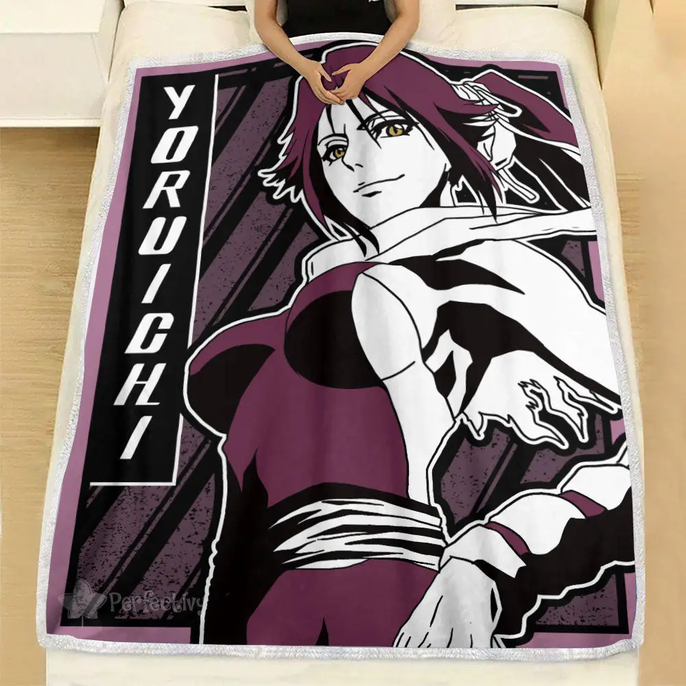 Shihouin Yoruichi Blanket Custom Bleach Anime