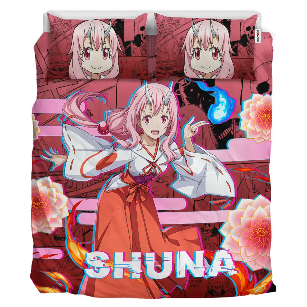 Shuna Custom Anime Bedding Set