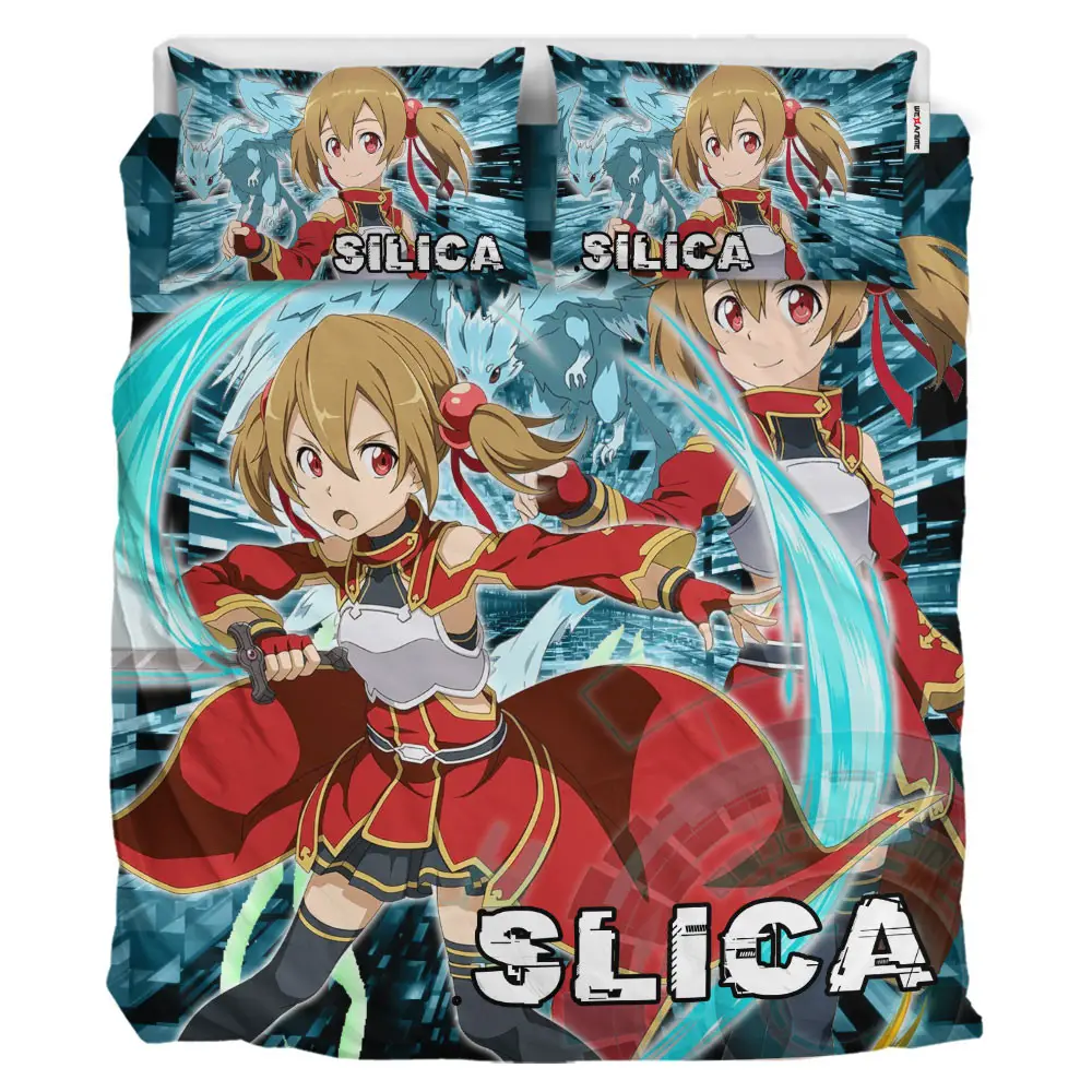 Silica Polyester Duvet Cover Set