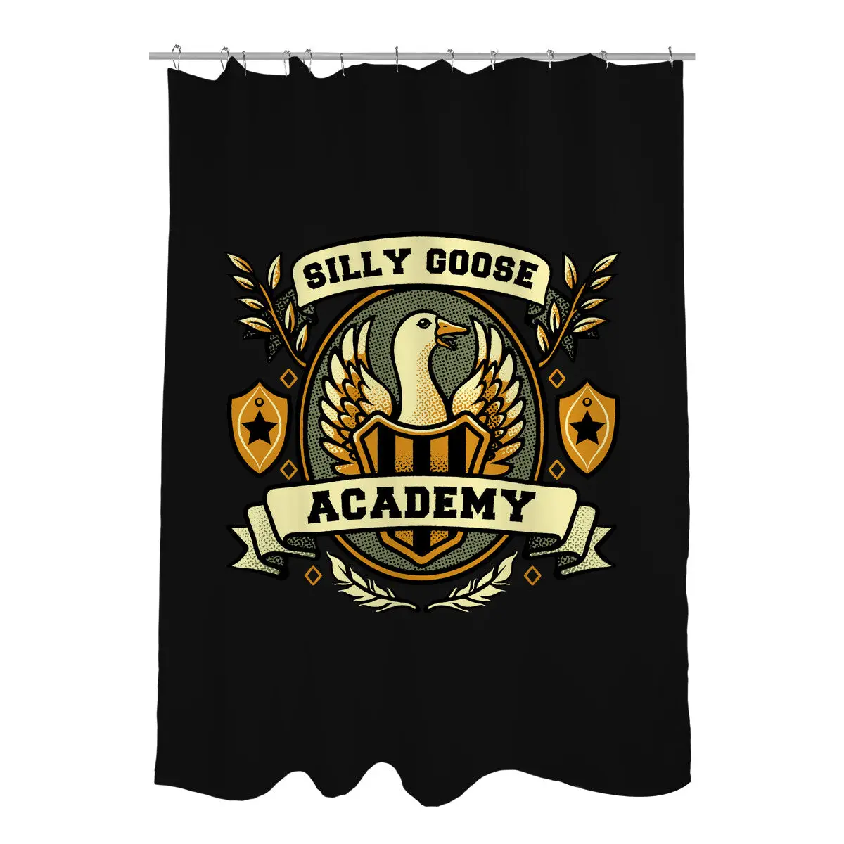Silly Goose Academy Shower Curtains