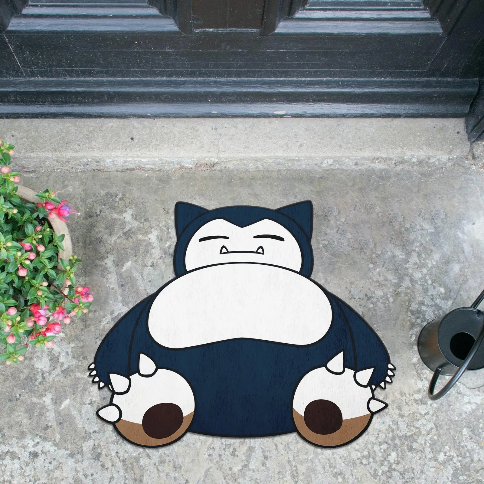 Snorlax Anime Custom Shape Rubber Doormat Home Decor