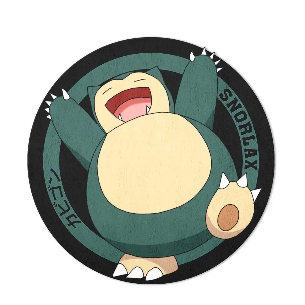 Snorlax Shaped Rug Custom Anime Room Decor