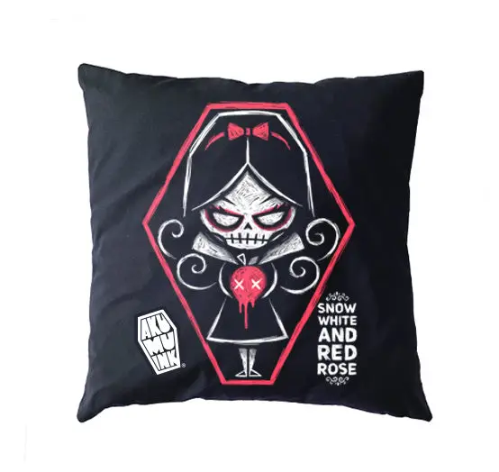 Snow White's Funeral Pillow Cushion