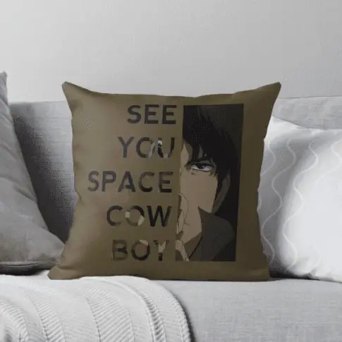 Space Cowboy Cushion For Anime Bebop Fans