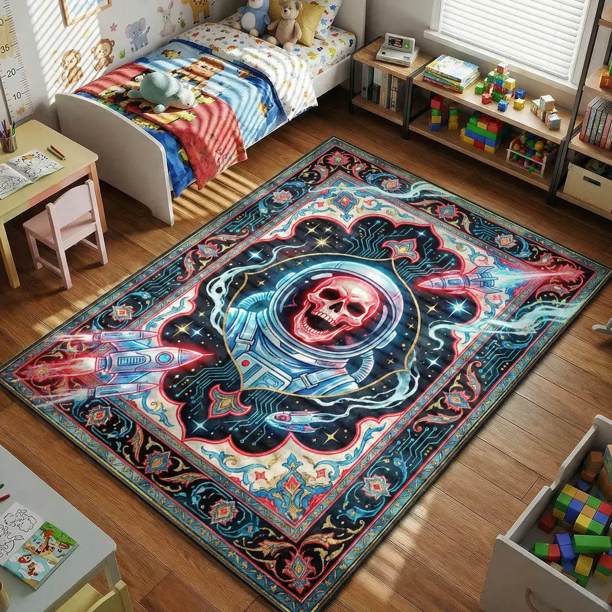 Space Kook Rug — Scooby-Doo Cartoon Area Rug