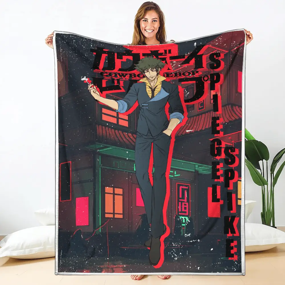 Spike Spiegel Blanket Custom Cowboy Bebop Anime