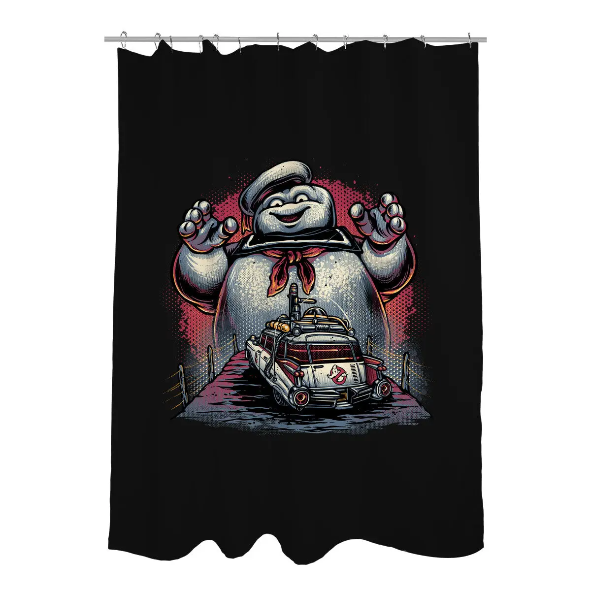 Spooky Encounter Shower Curtains