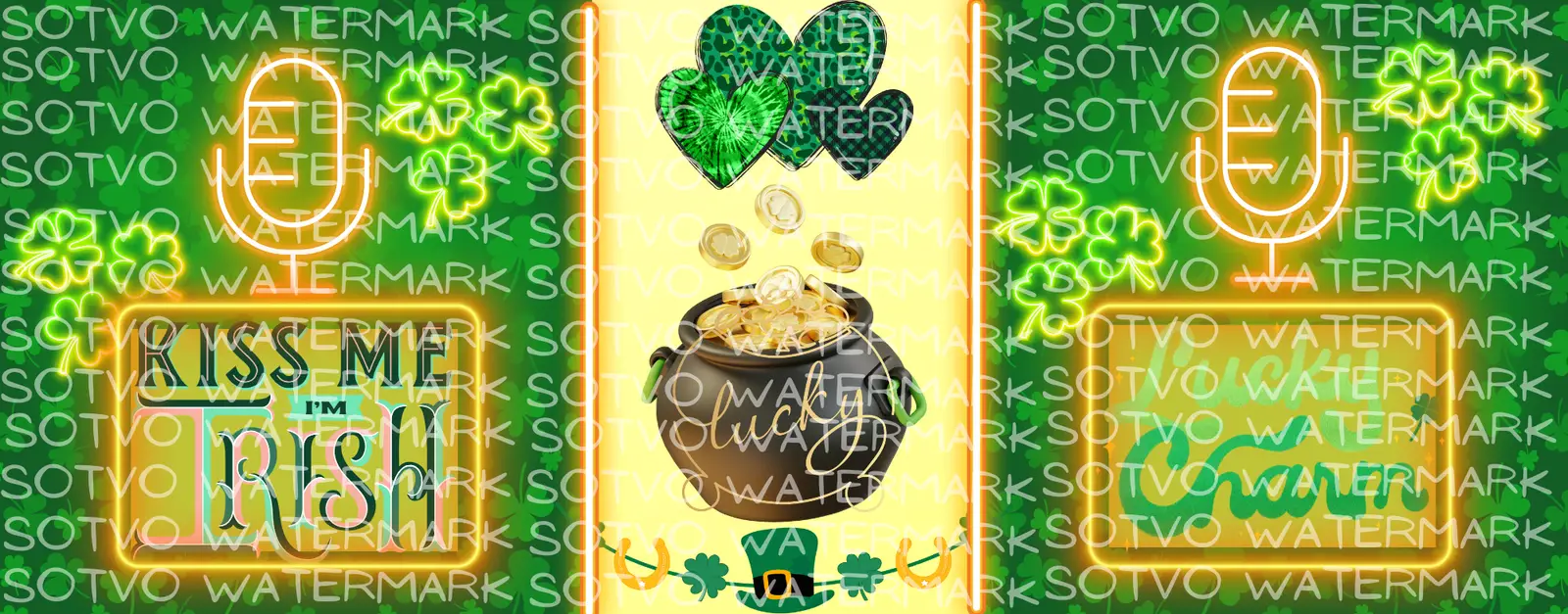 St. Patrick's Day Shamrock Irish Lucky Classic Ceramic Mug: Specialized Design