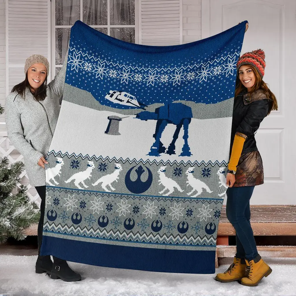 Star Wars Art Christmas Custom Blanket Home Decor