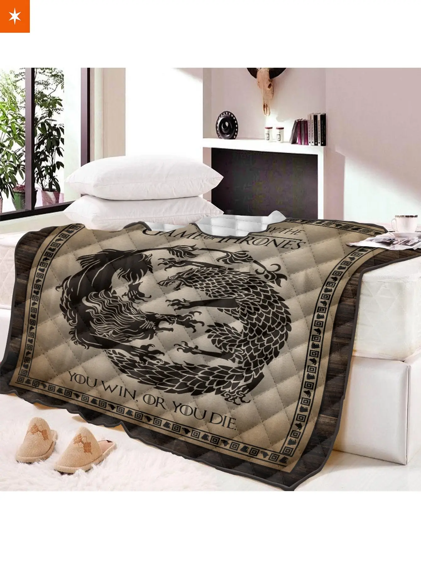 Stark X Lannister Quilt Blanket
