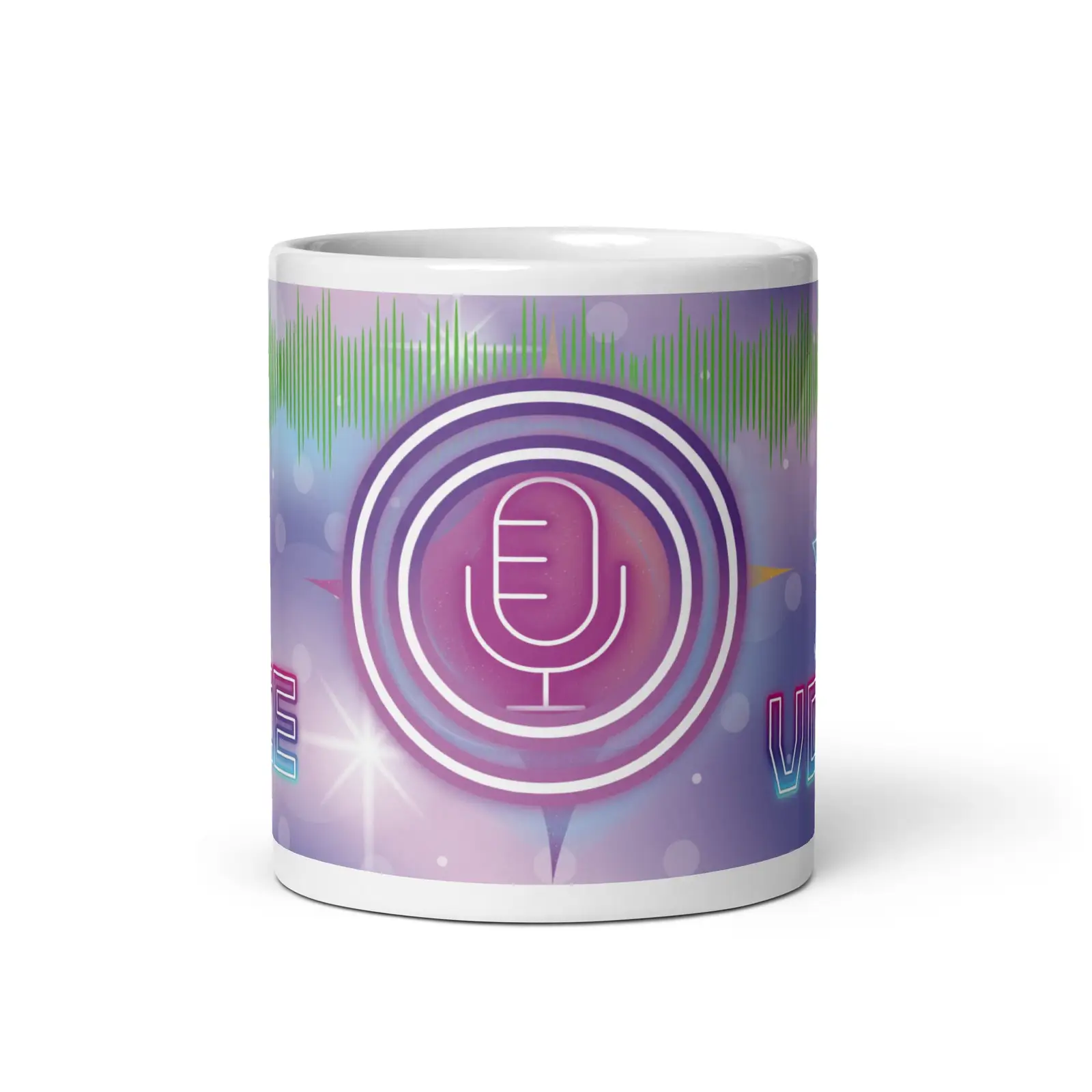 Starry Booth: Classic Ceramic White Glossy Mug