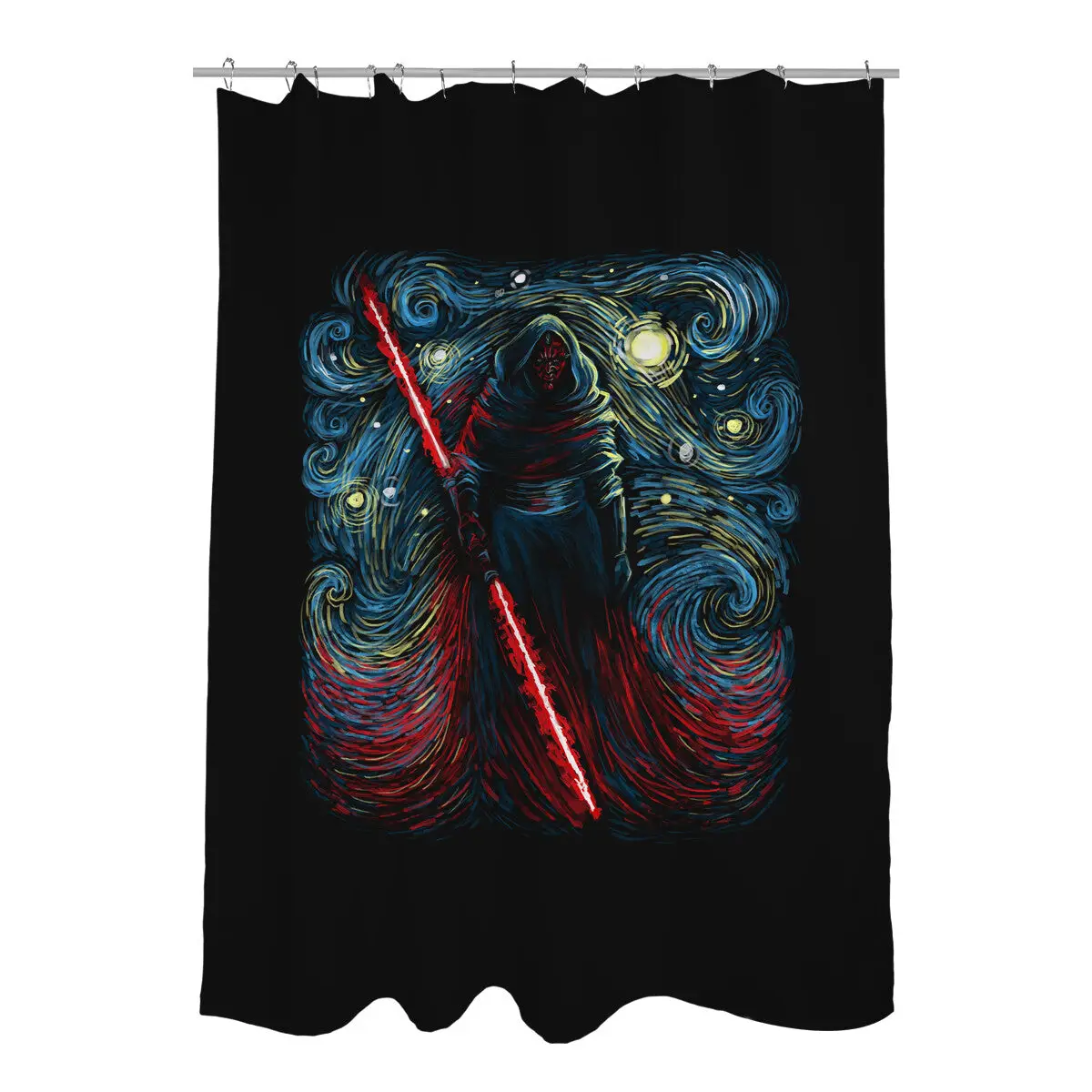Starry Shadow Lord Shower Curtains