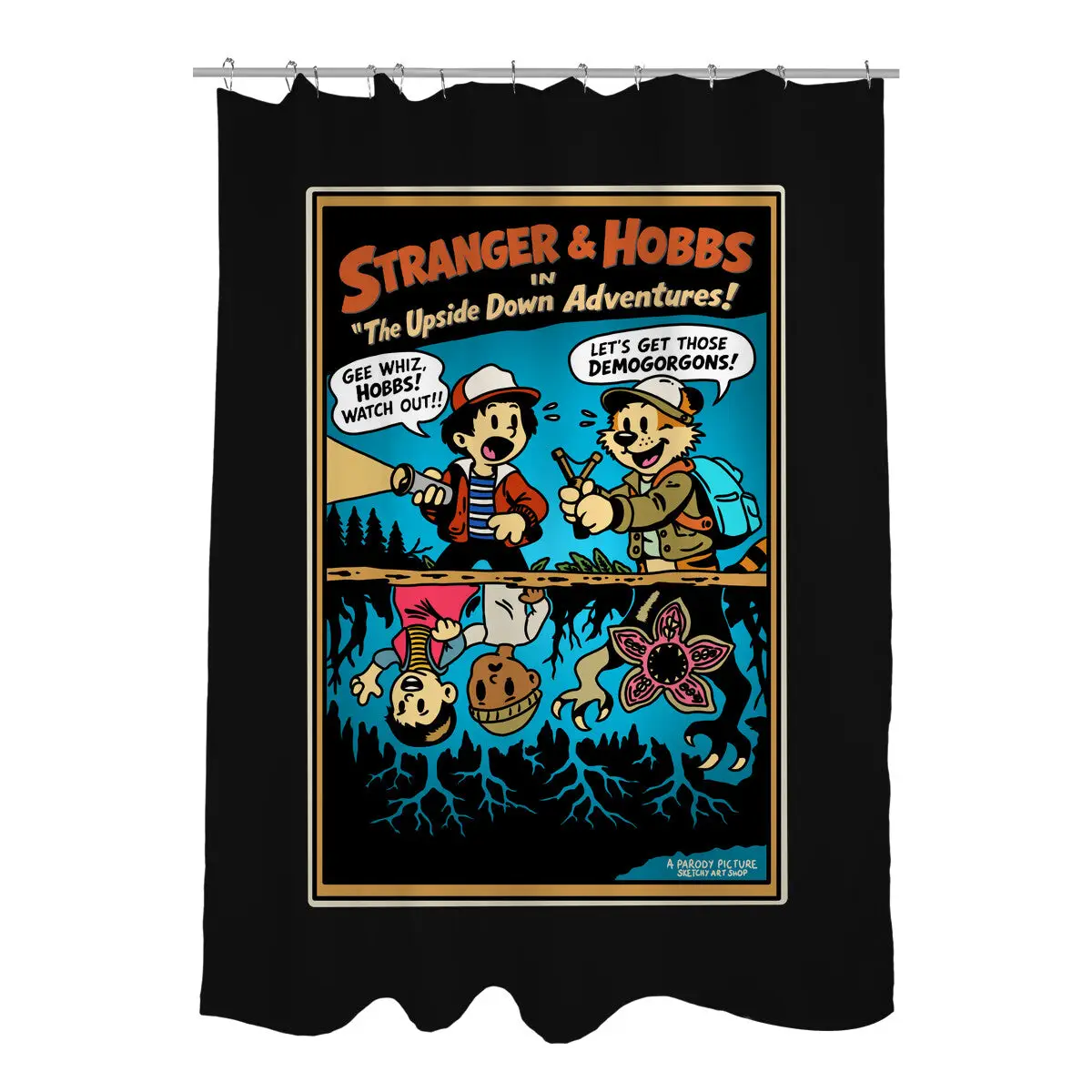 Stranger And Hobbs Shower Curtains