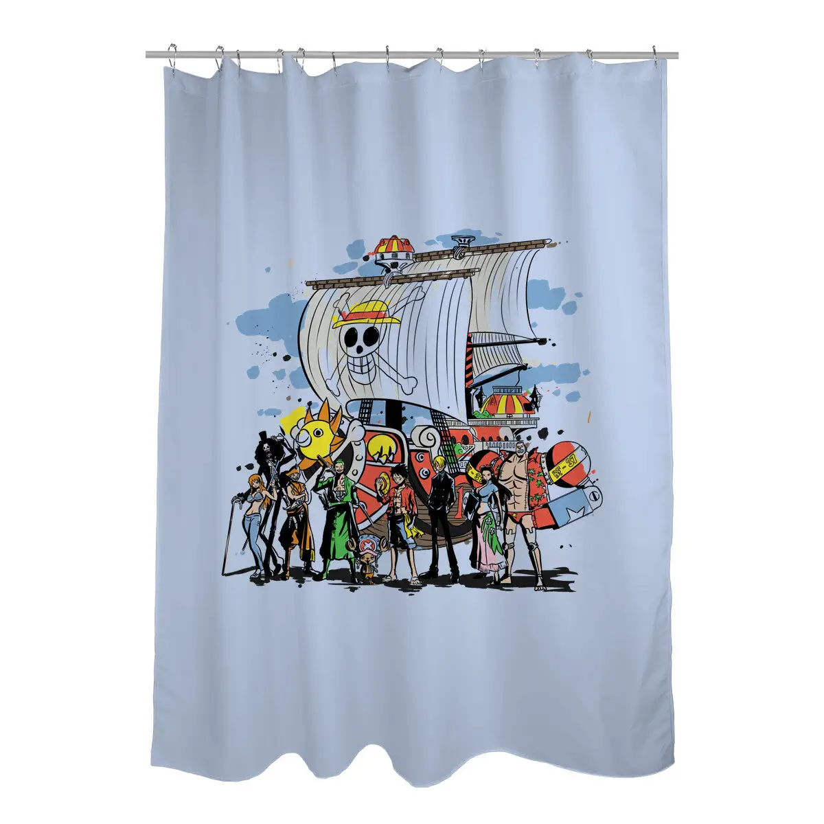 Straw Crew Shower Curtains