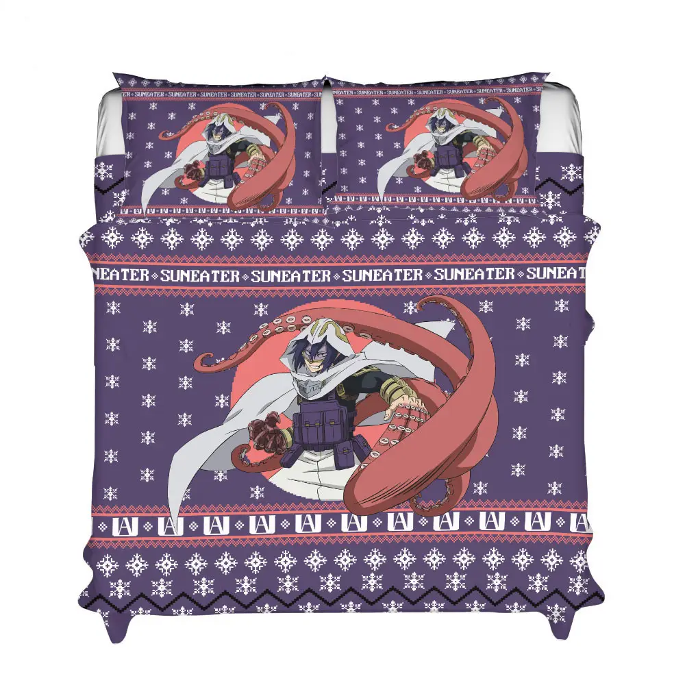 Suneater Xmas Polyester Duvet Cover Set
