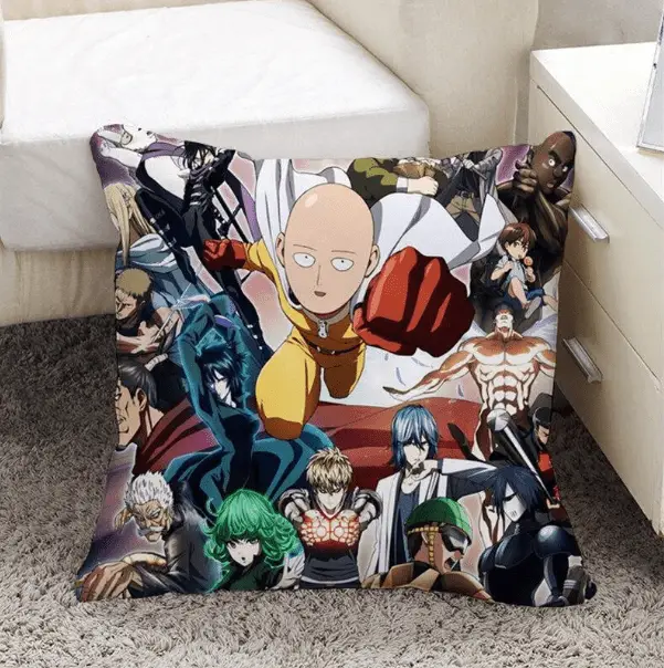 Super Heroes Cushion For One Punch Man Fans